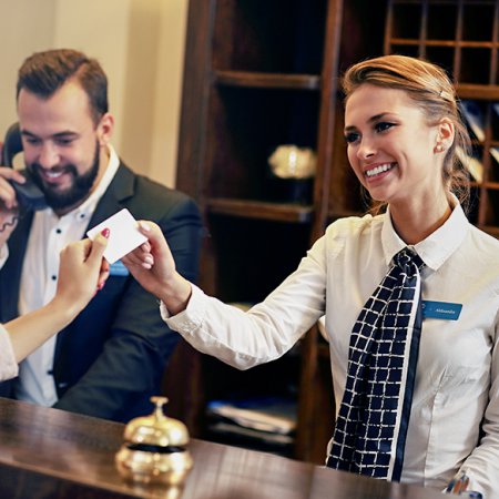 Hotel receptionist